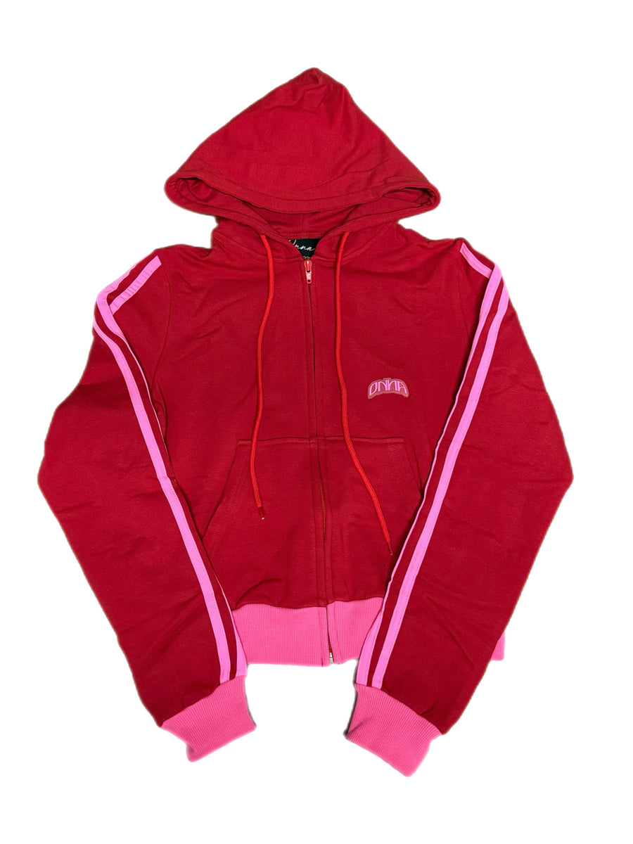 Cherry Pink Zip up – Onna.us