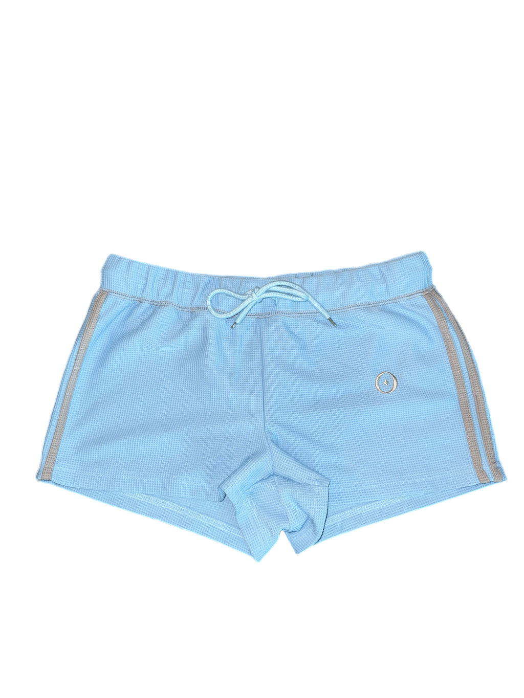 Waffle Knit Shorts (blue/gry)