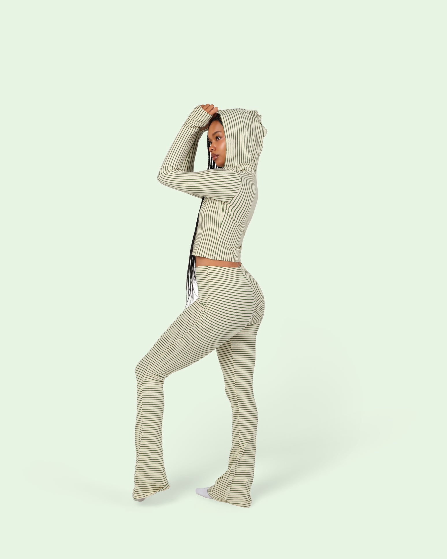 Zip up jacket (green)